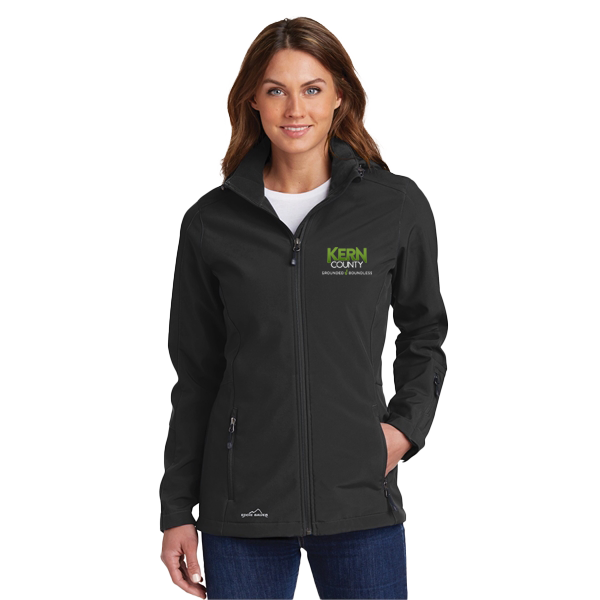 Eddie Bauer Women's Hooded Soft Shell Parka - [EB537]