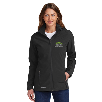 Eddie Bauer Women's Hooded Soft Shell Parka - [EB537]