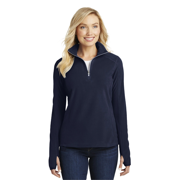 Port Authority Women's Microfleece 1/2-Zip Pullover - [L224]