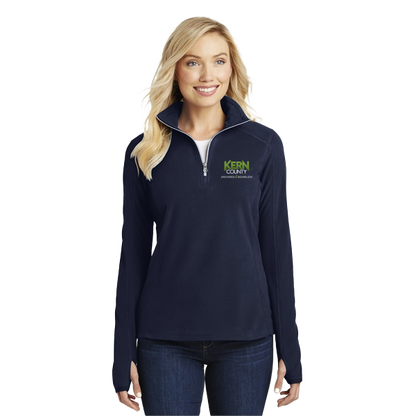 Port Authority Women's Microfleece 1/2-Zip Pullover - [L224]