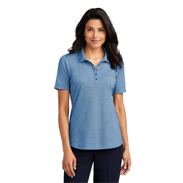 Port Authority Women's Fine Pique Blend Polo - [LK830]