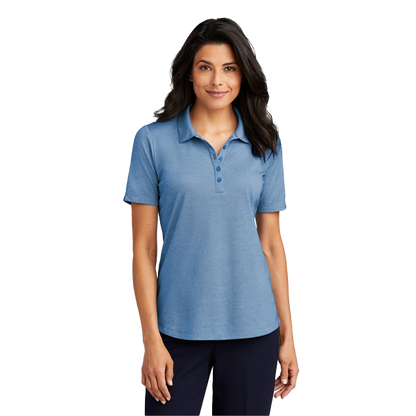 Port Authority Women's Fine Pique Blend Polo - [LK830]